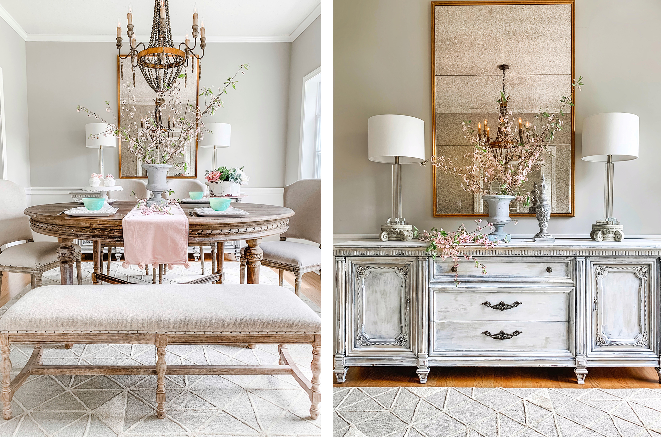 French country dining room 