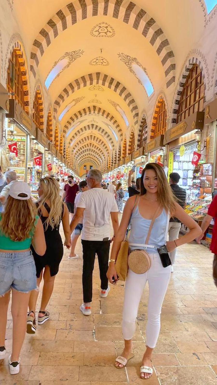 tourist in istanbul