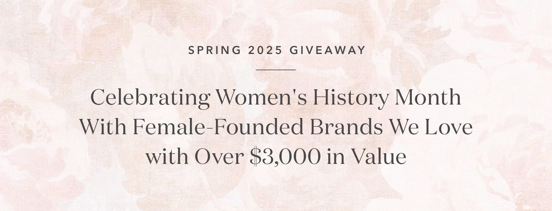 women's history month banner