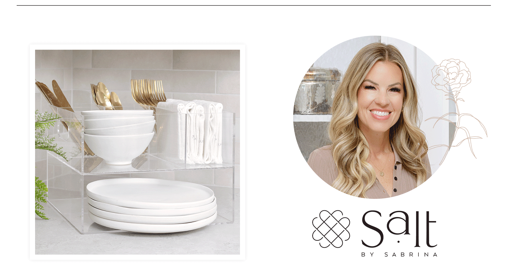 women's history month home organization graphic