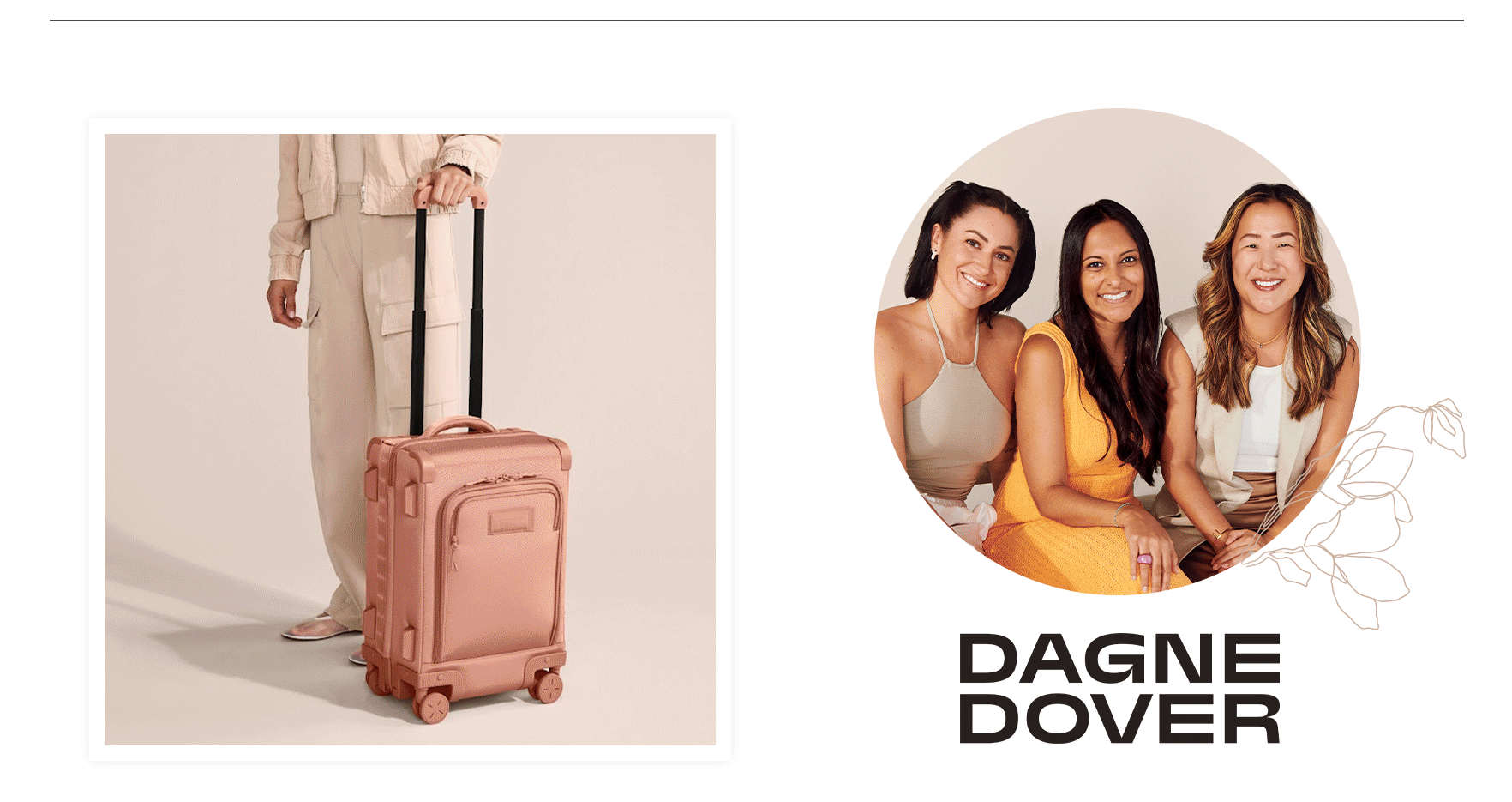 women's history month luggage graphic