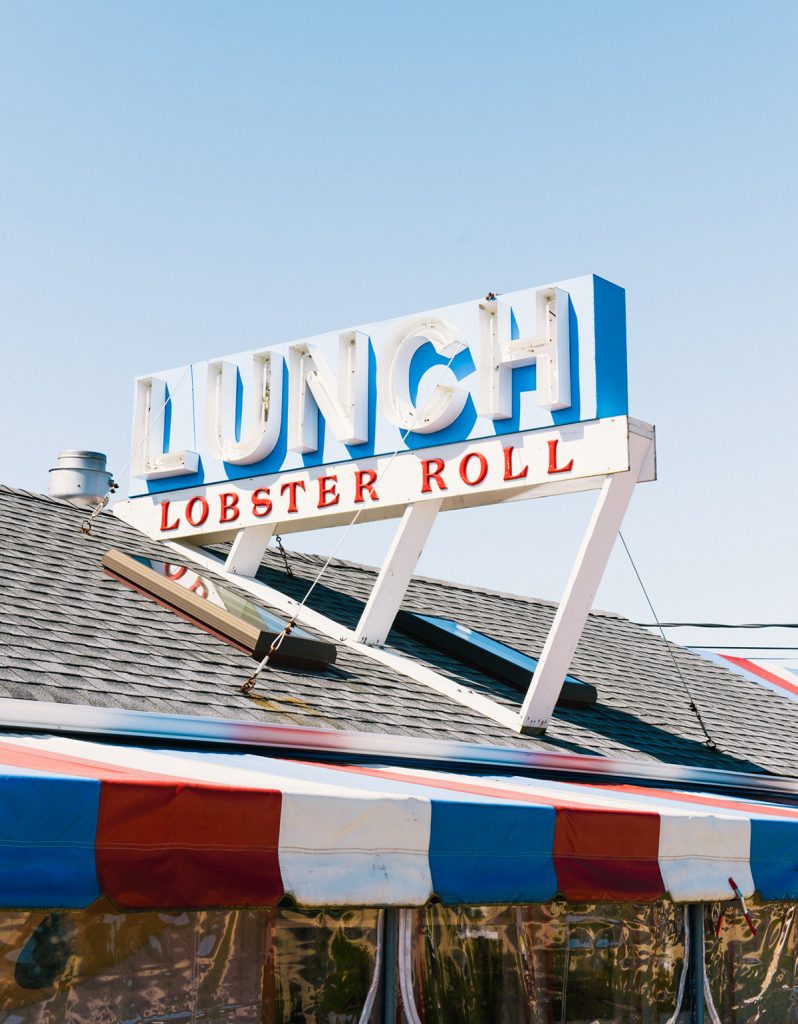 lobster roll sign