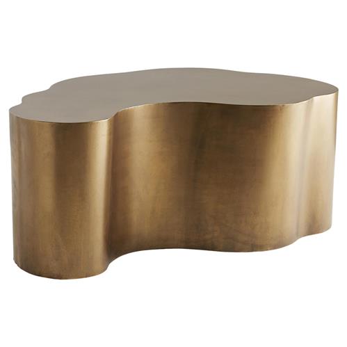 brass coffee table