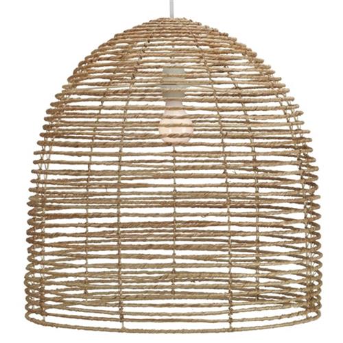 jute chandelier