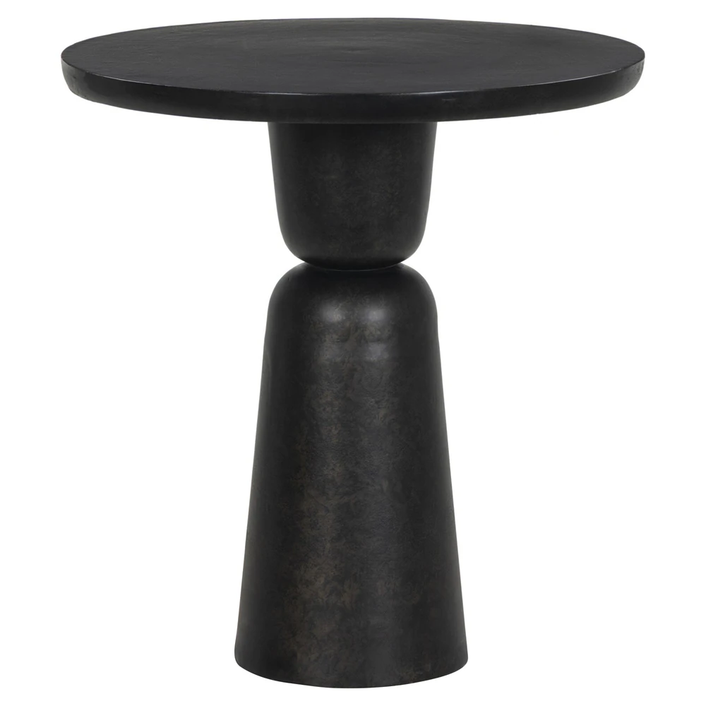 Brixton round aluminum outdoor counter table