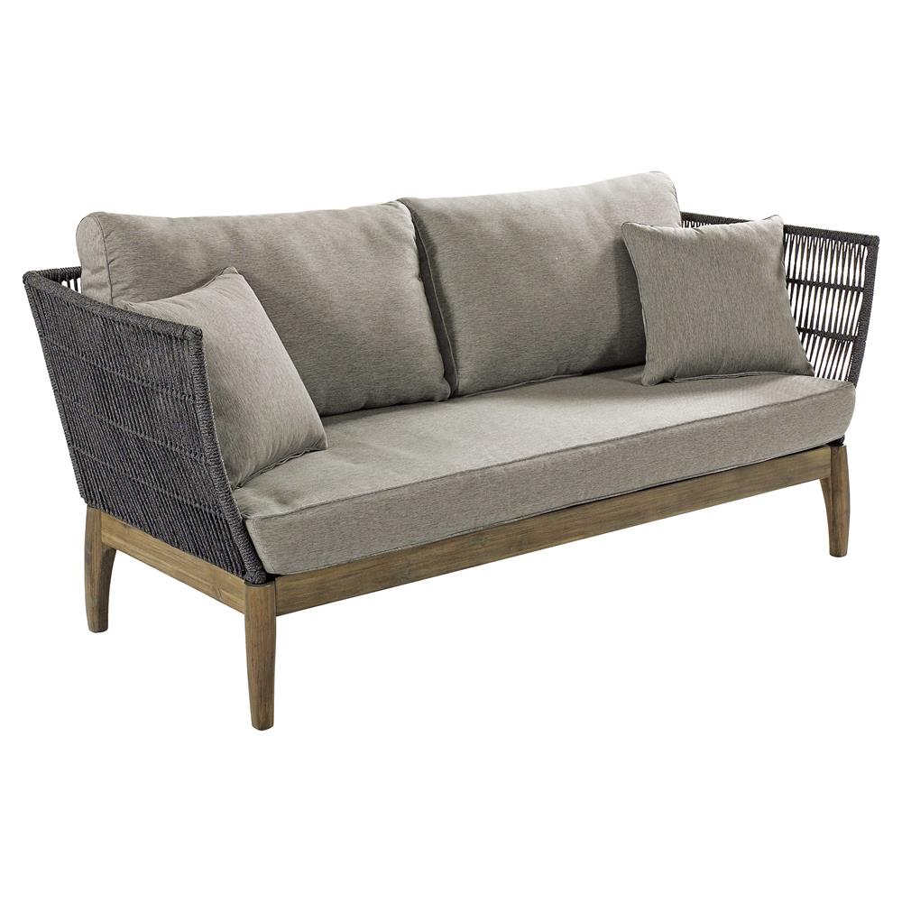 gray outdoor sofa
