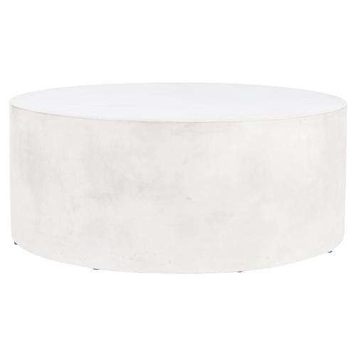 white round coffee table