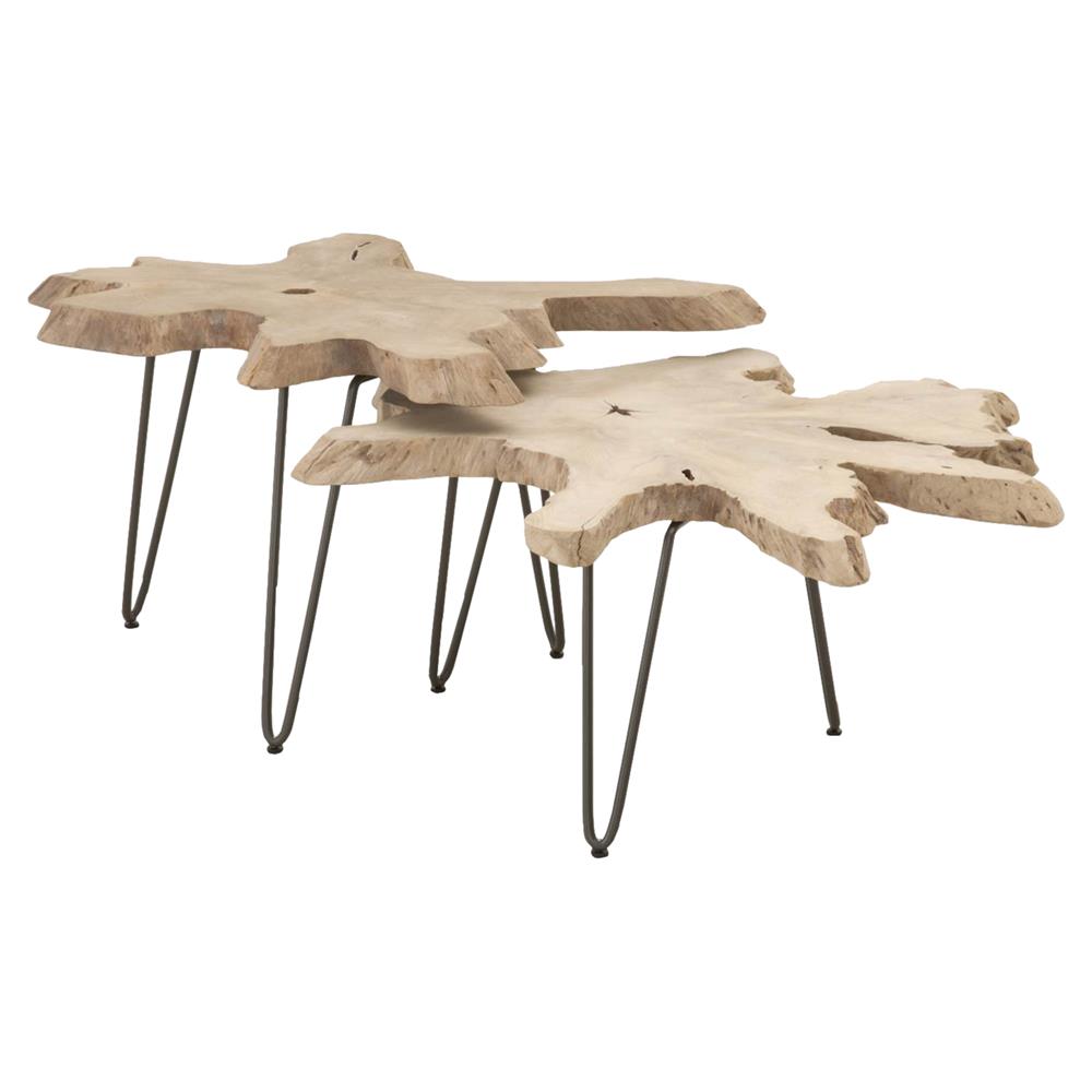 Wooden coffee table