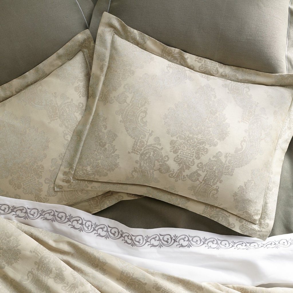 light green pillow case