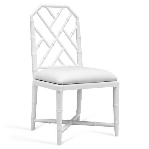 white dining chair