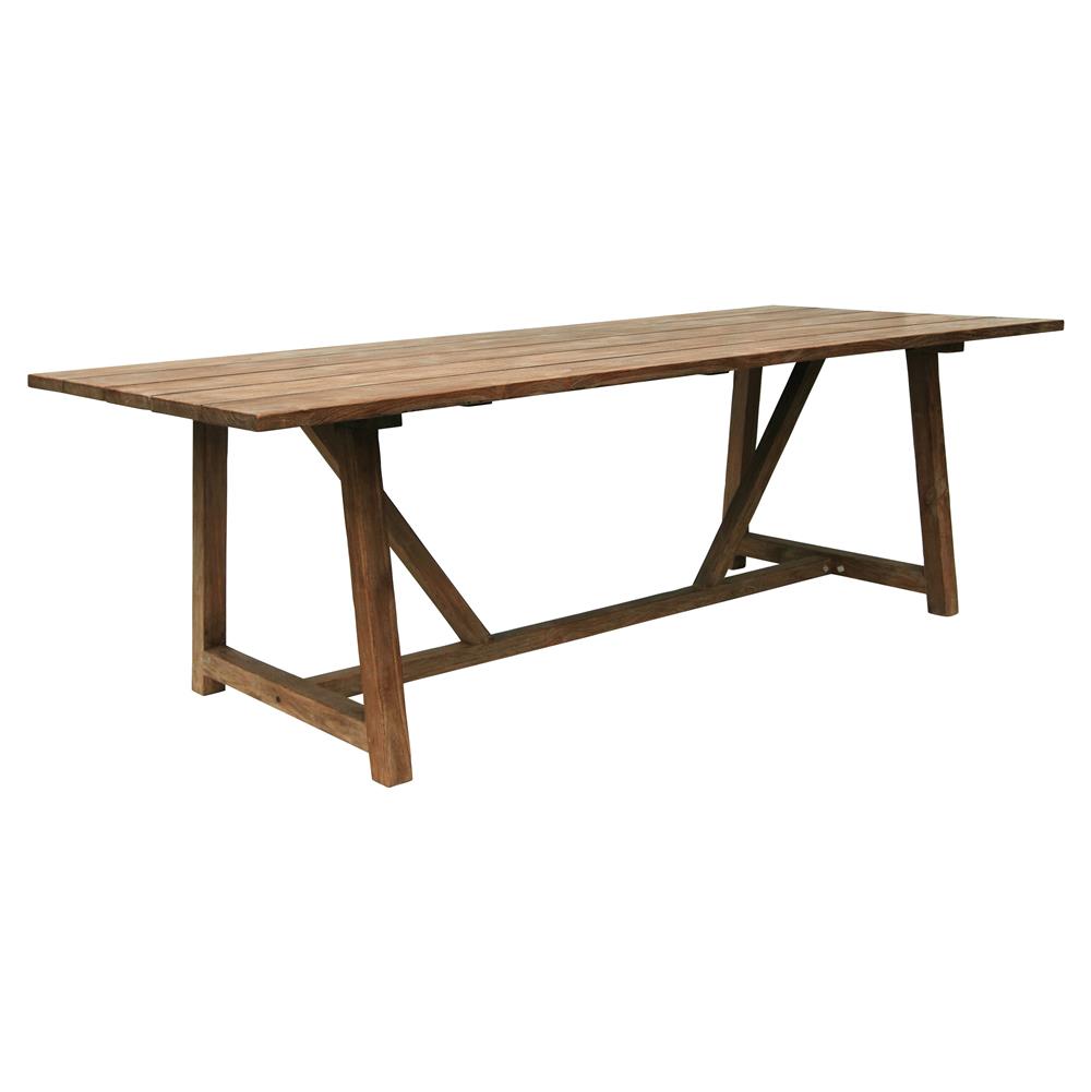 wooden dining table