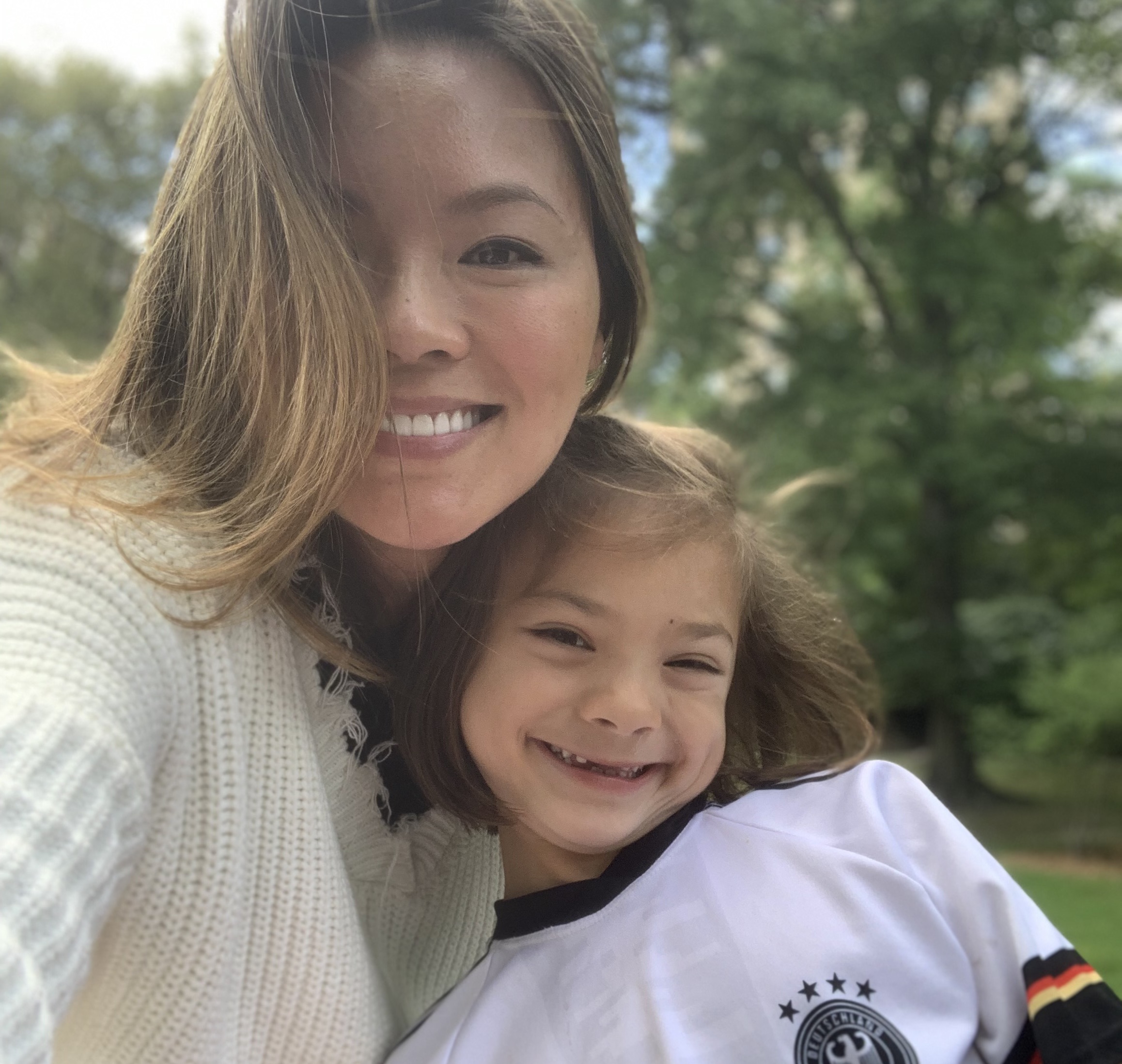 mother and daughter