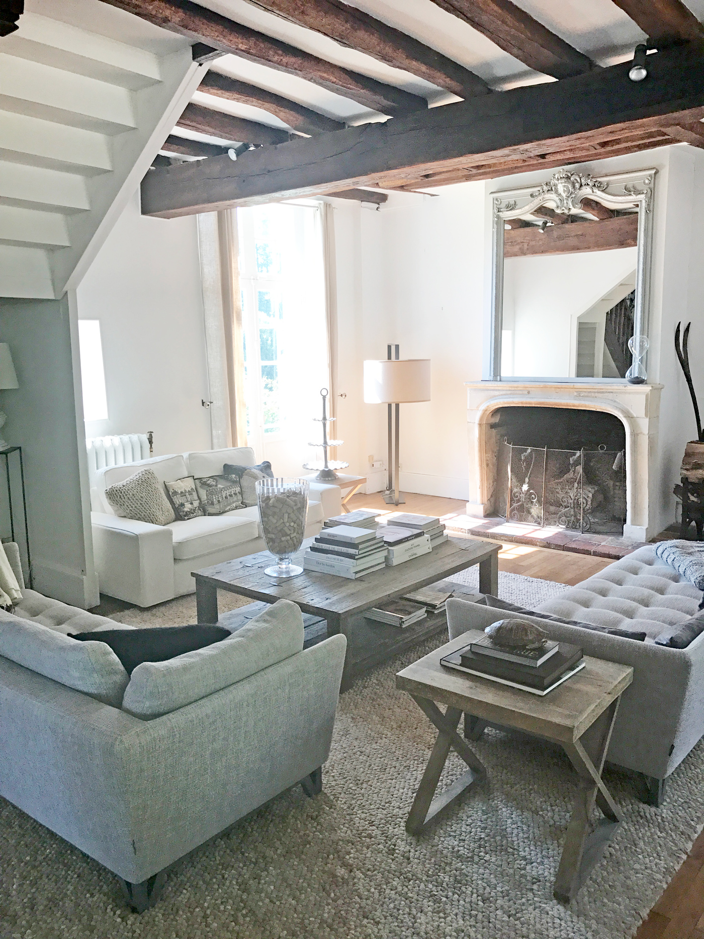 Living Room at La Restrie