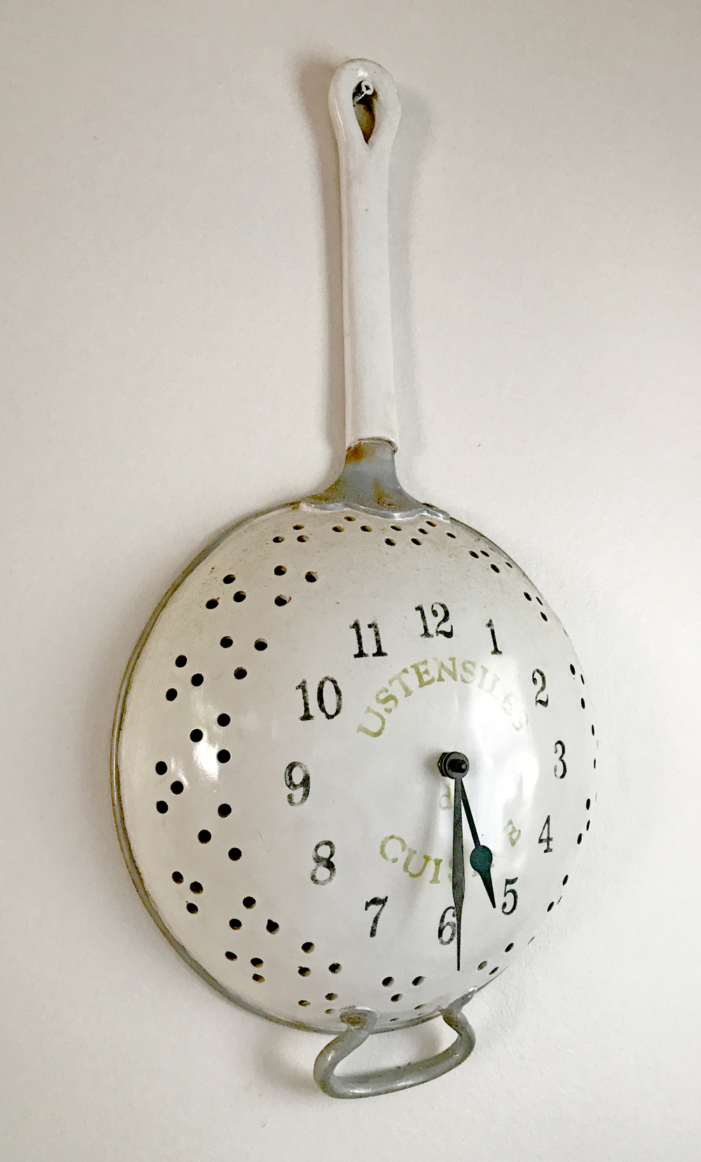 Colander Clock