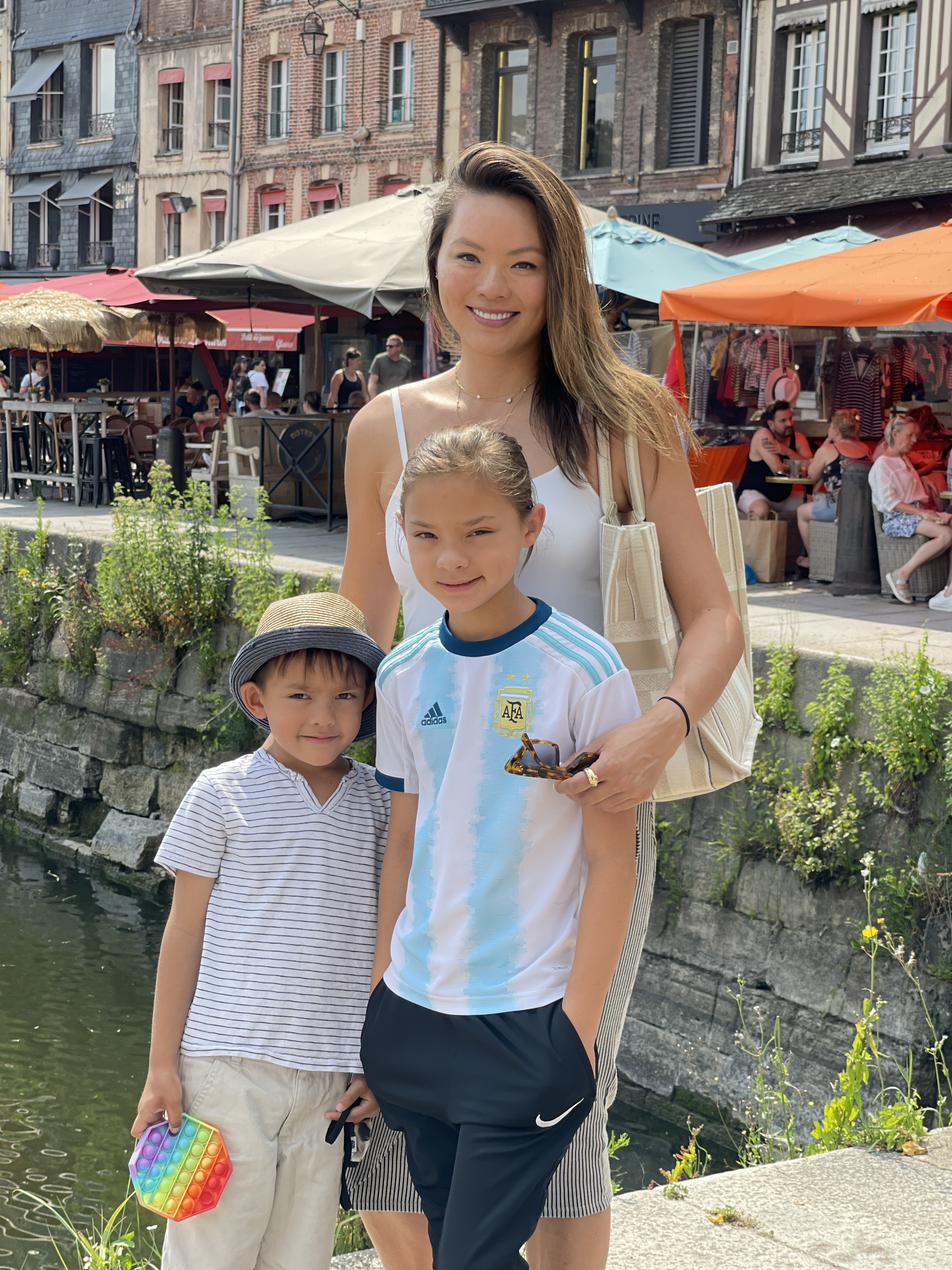 family photo in europe