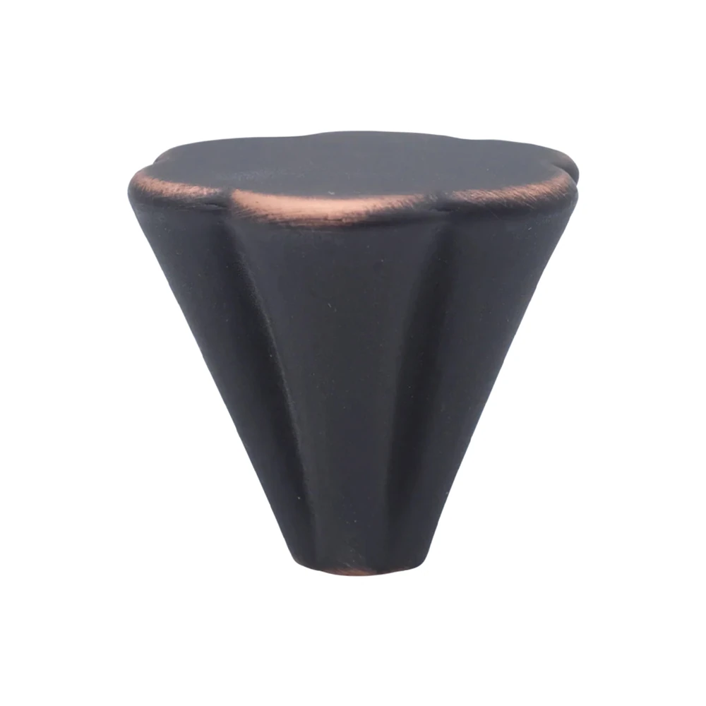 Bronze Flower cabinet knob