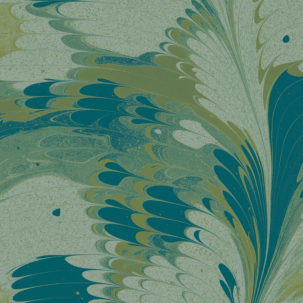 Isidore Leroy Marbre de Venise Vert wallpaper