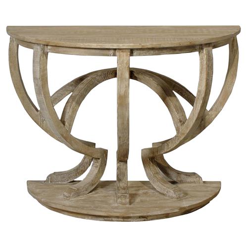 demi lune table