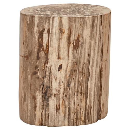 tree stump side table