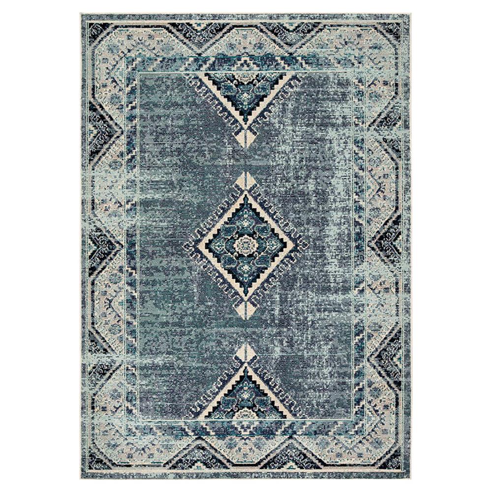 blue rug