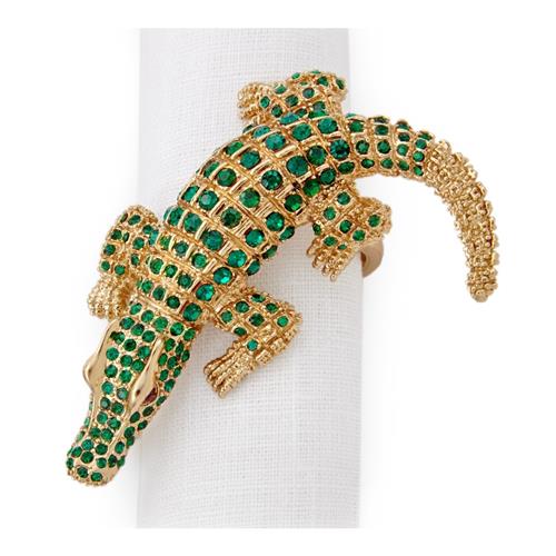 crocodile napkin ring