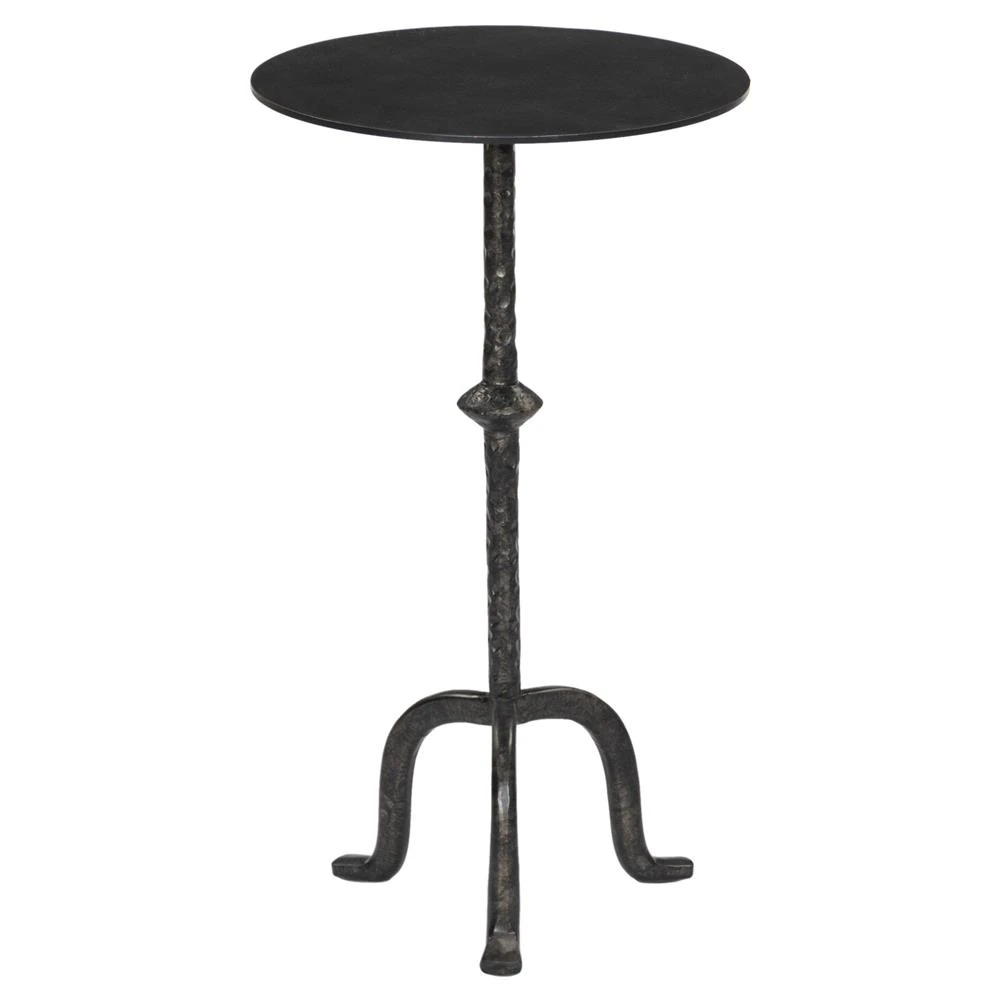 Leyla cast iron drink side table