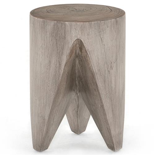 teak side table