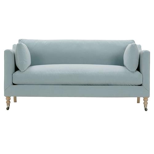 blue sofa