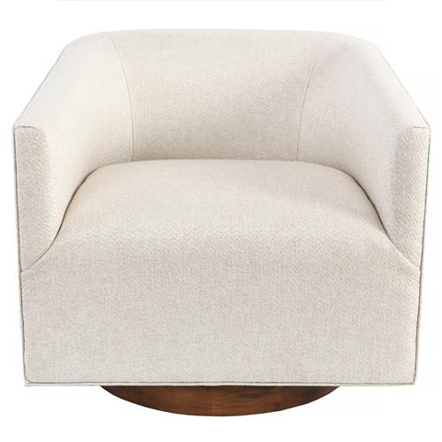 white swivel chair