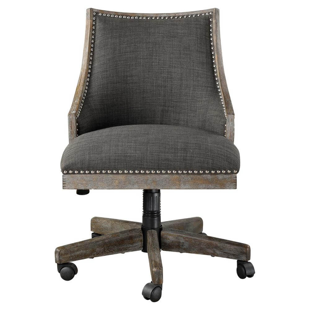 gray office chair