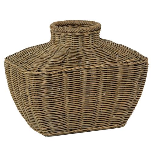 wicker vase