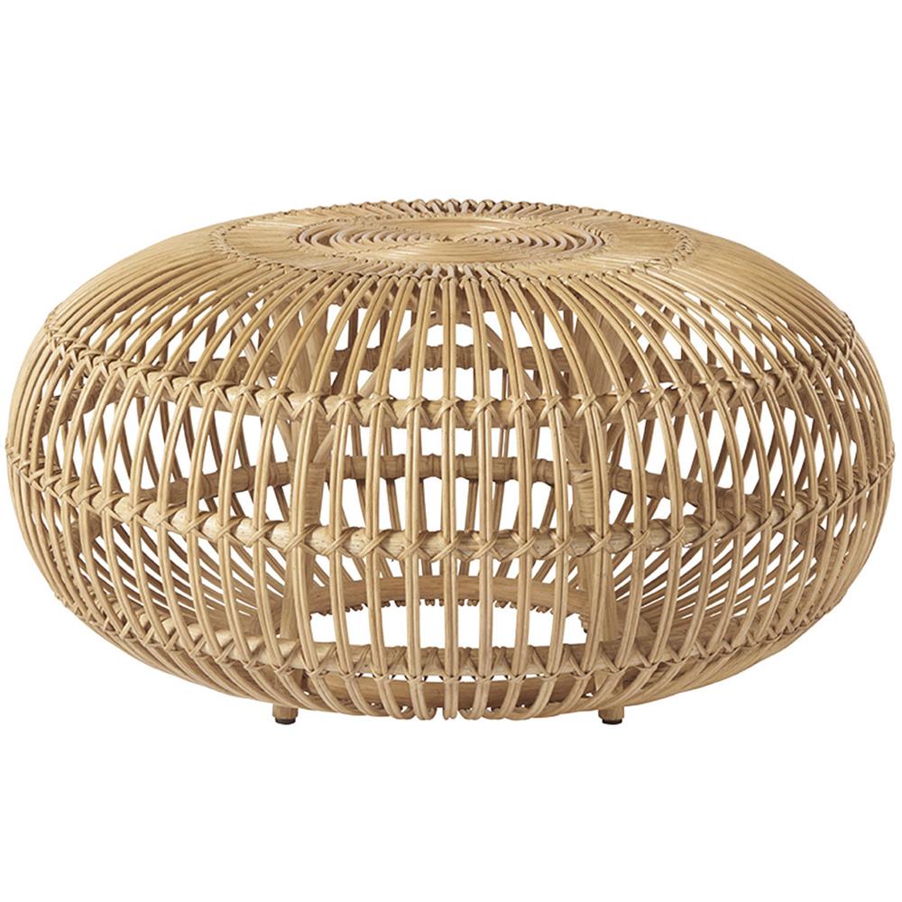 rattan coffee table