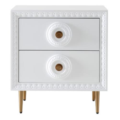 white nightstand
