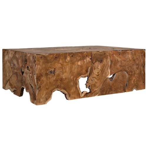 rustic wood coffee table