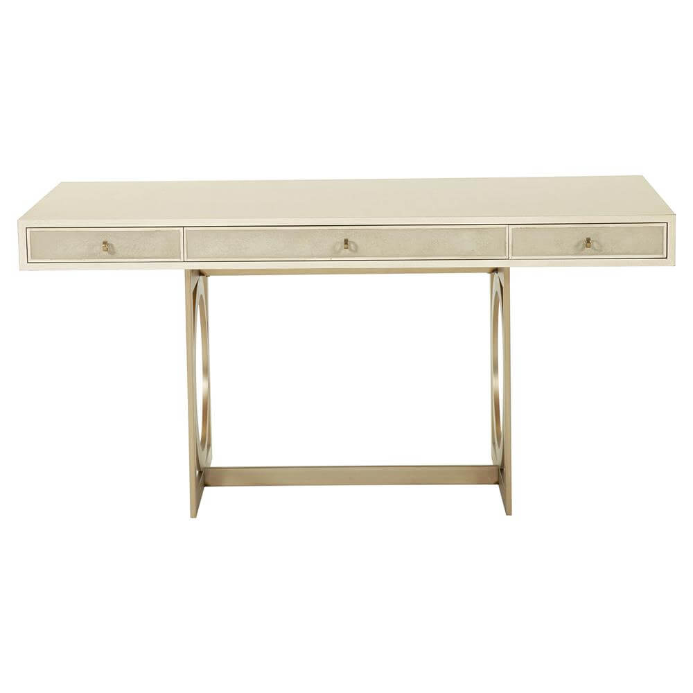 white desk