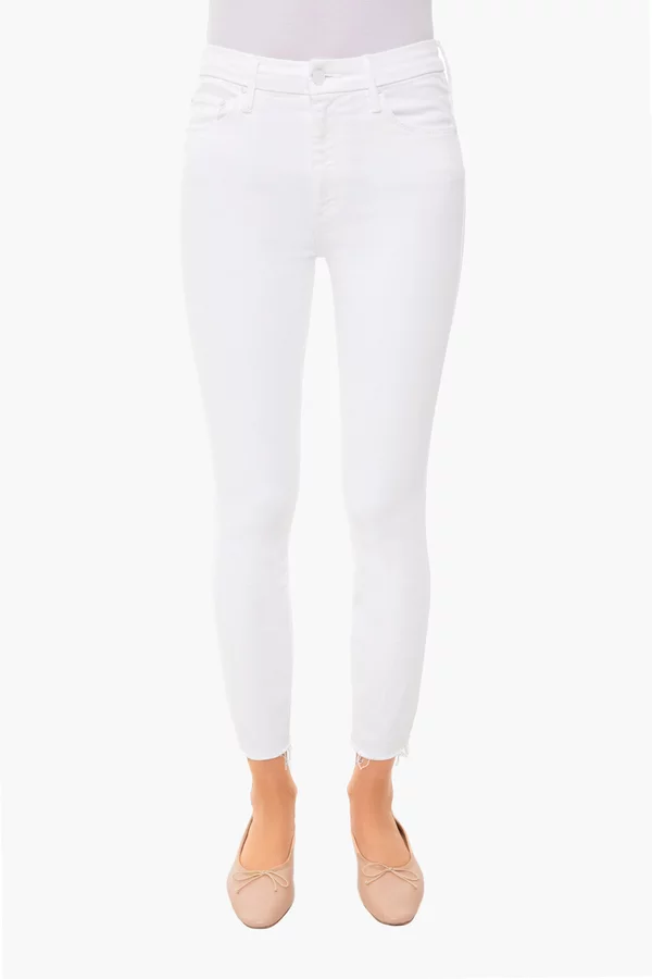 white jeans