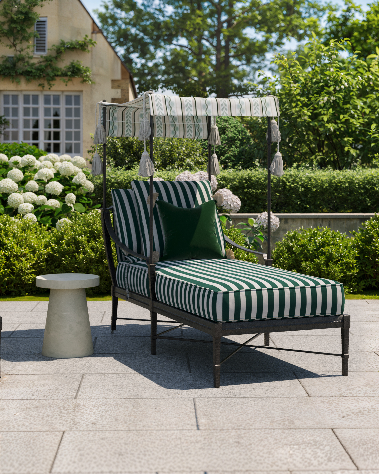 Pool Chaise & Side table