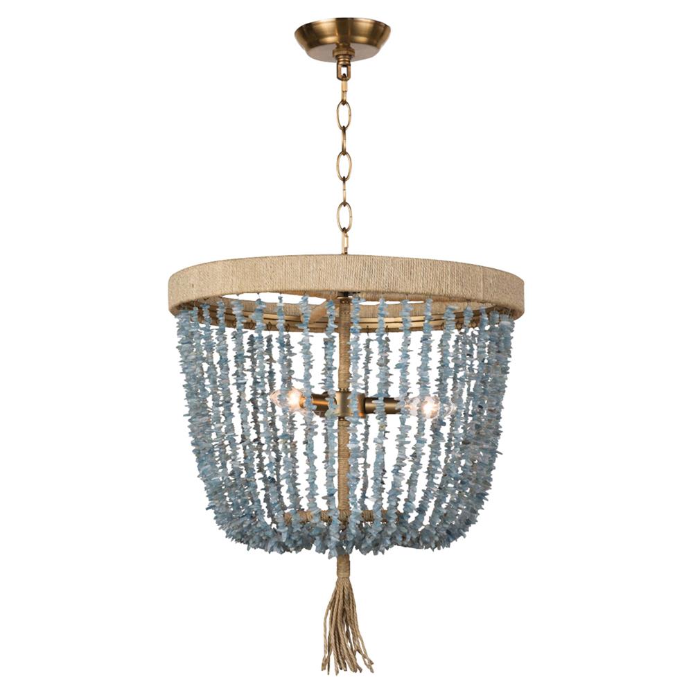 beaded chandelier
