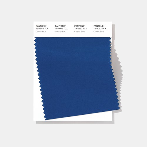 blue fabric swatch