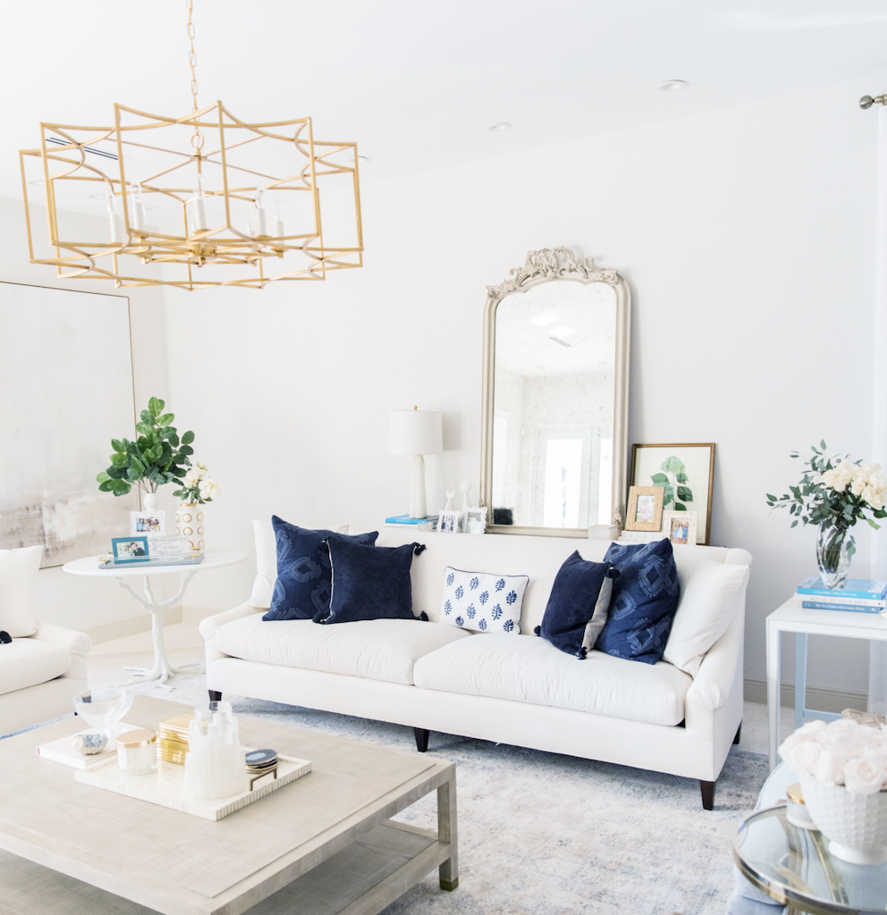 chic living room interior