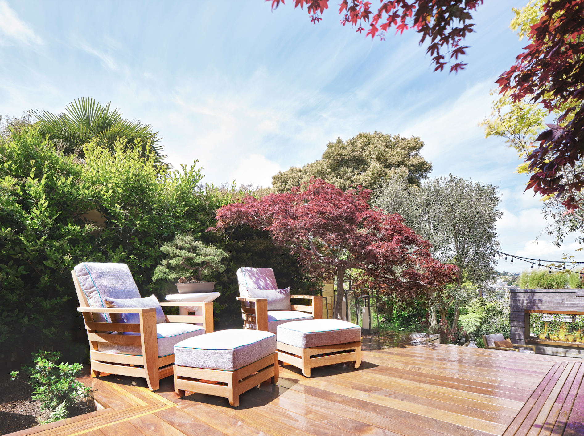 deck chairs