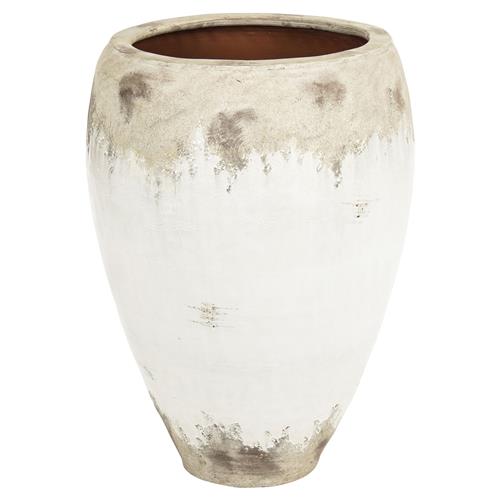 white vase