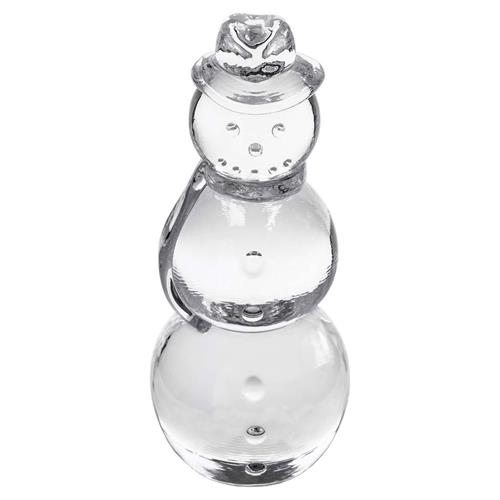 glass snowman