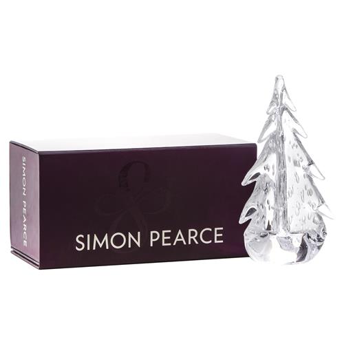 glass christmas tree