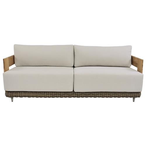 wicker sofa