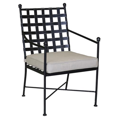 wrought iron chair