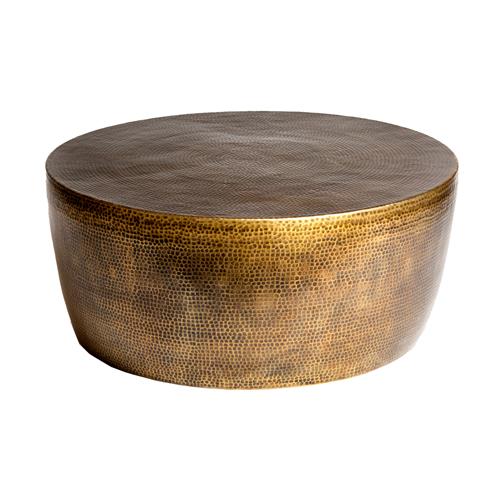 gold coffee table