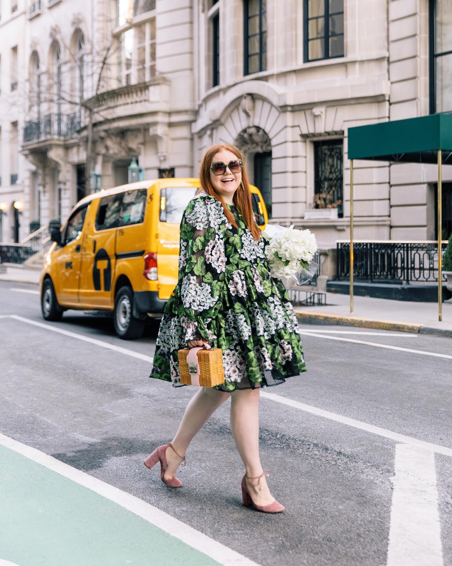 woman in new york city