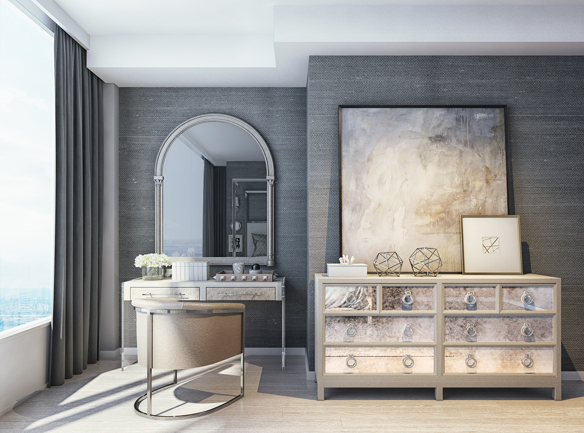 grey interior living room design