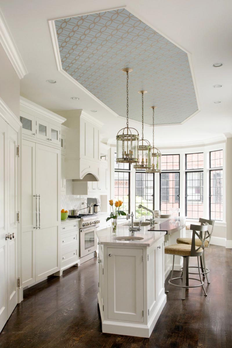 wallpaper ceiling kathy kuo home